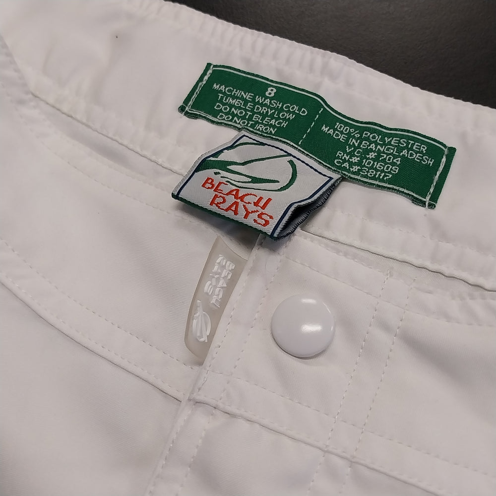 Beach Rays White Shorts size 8/10
