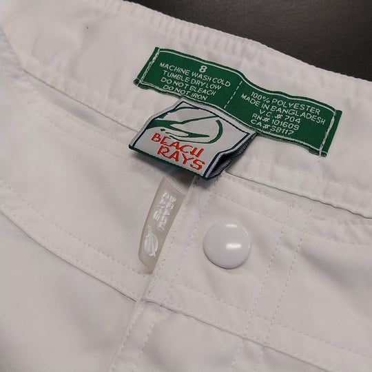 Beach Rays White Shorts size 8/10