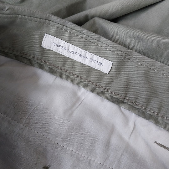 Country Road  Mens Olive Green Pants  Australian Cotton Size 34