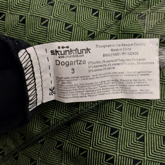 Skunk Funk Zip/Dome Front Dress size 10/8
