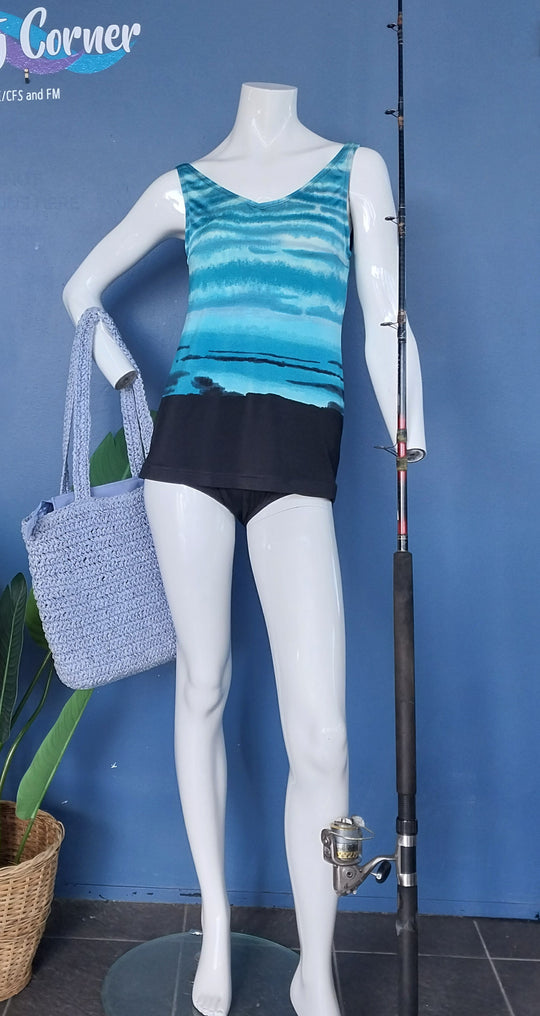 Jantzen Skirted Swimsuit Size 16 NZ Made