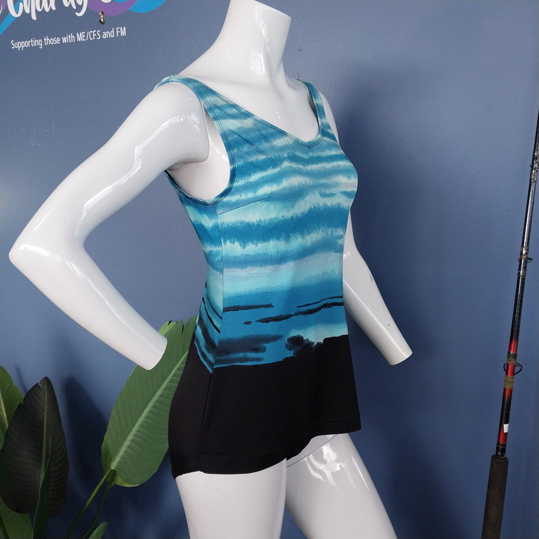 Jantzen Skirted Swimsuit Size 16 NZ Made