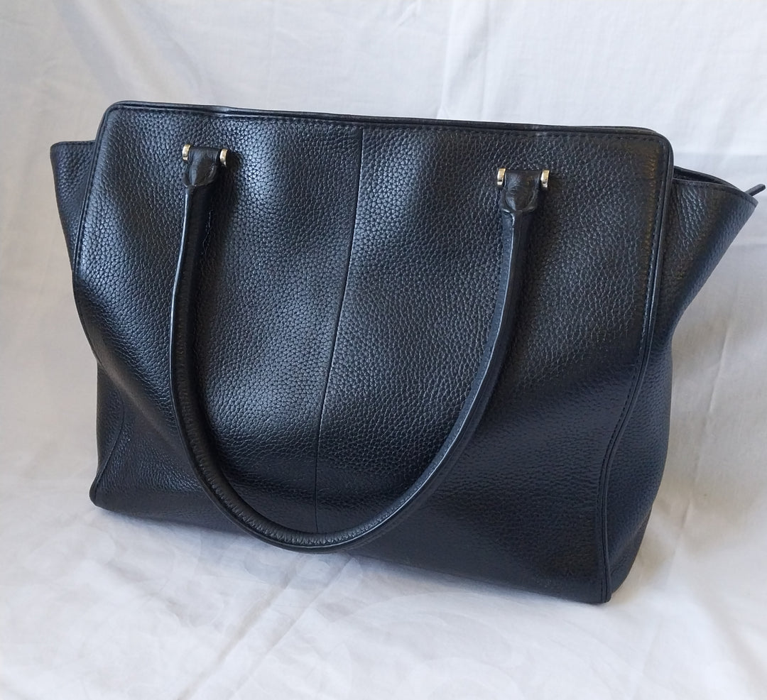 Kate Spade Chester Street Allyn Large Tote Bag Black Leather