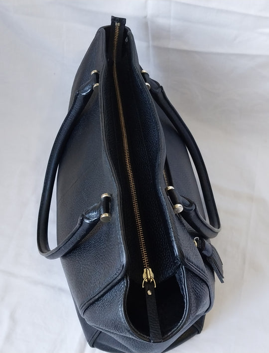 Kate Spade Chester Street Allyn Large Tote Bag Black Leather