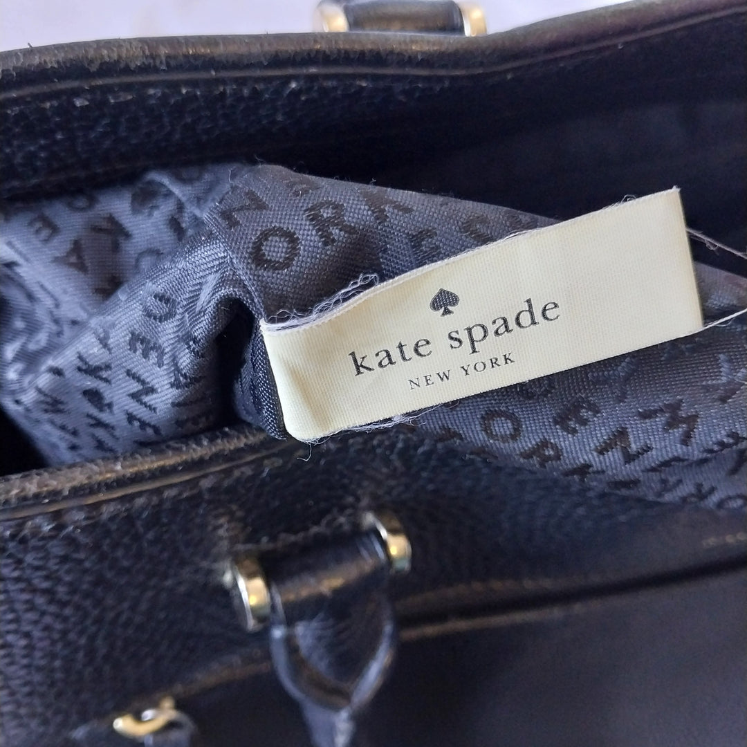 Kate Spade Chester Street Allyn Large Tote Bag Black Leather