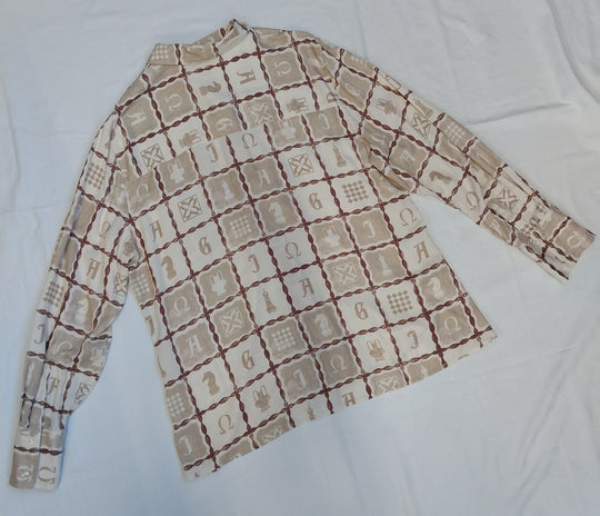 Jag Womens Sarti Gambit Long Sleeve Shirt Size XL