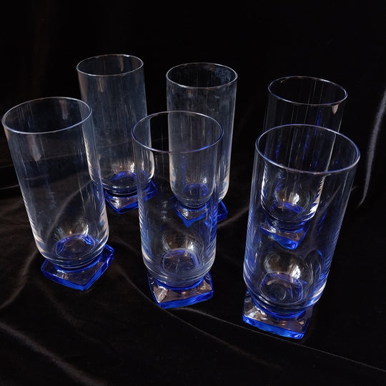 Vintage MC Bormioli  Rocco Glasses set of 6