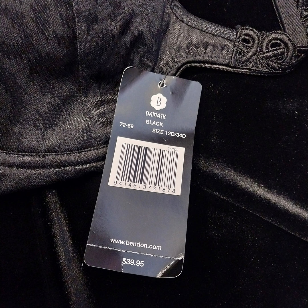 Three Bendon Bras Sz 12 D BNWT