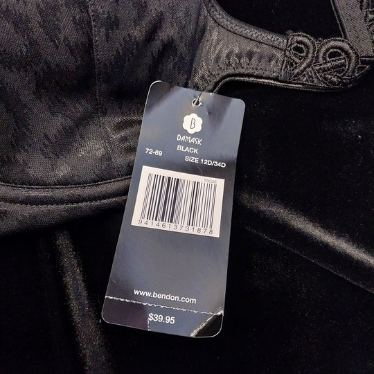 Three Bendon Bras Sz 12 D BNWT