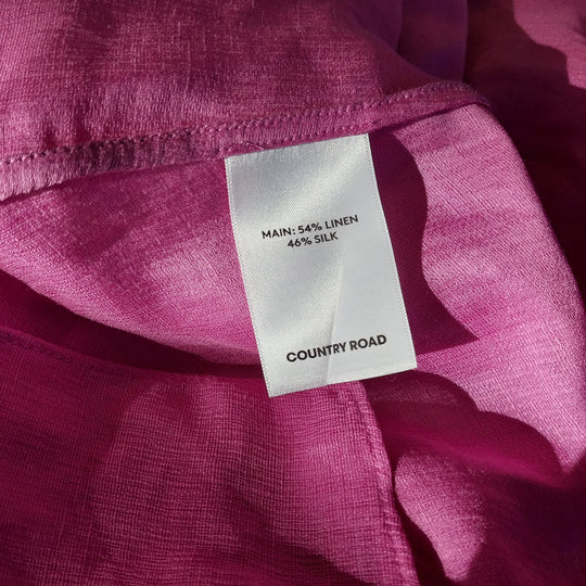 Country Road Silk Blend Shirt Size 12