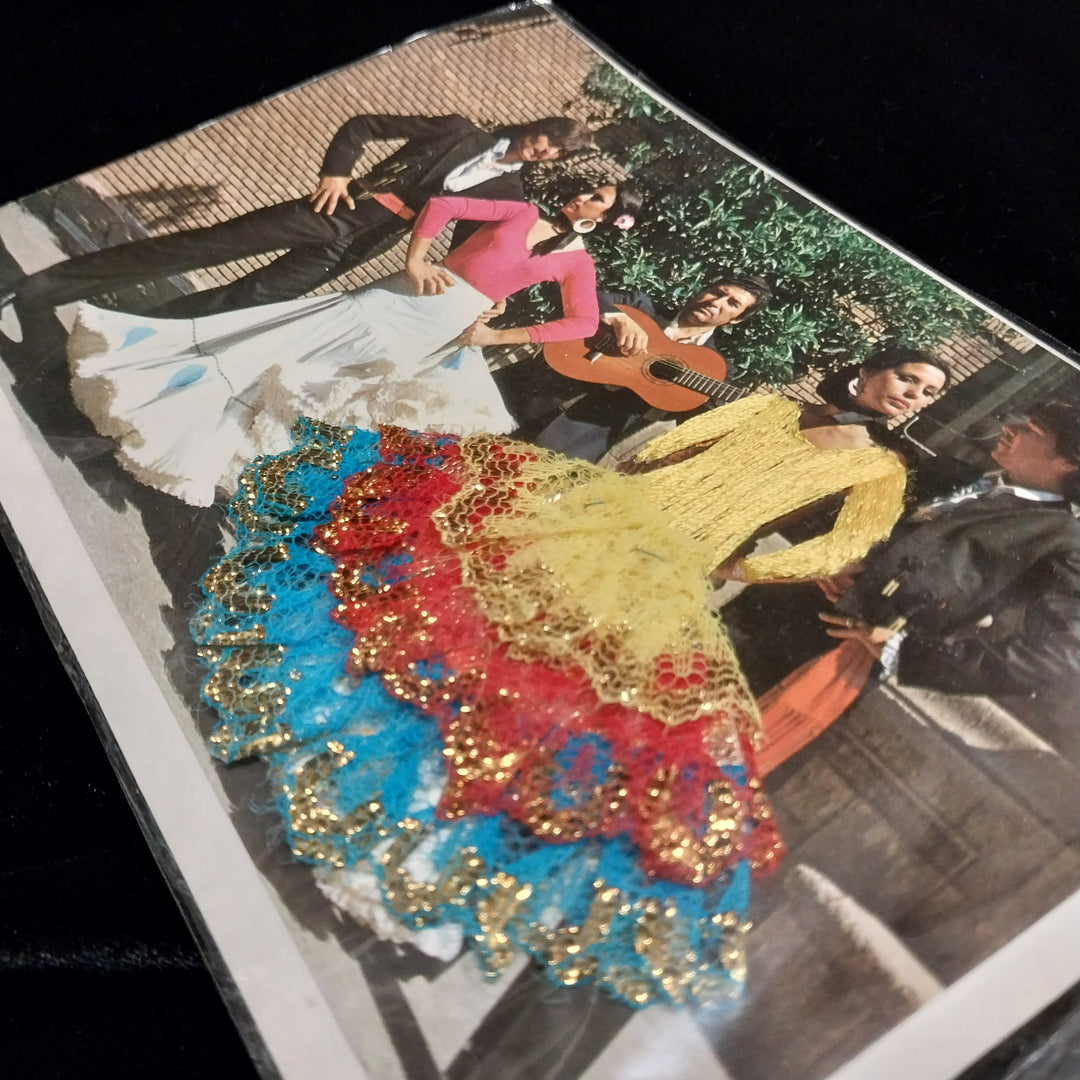 Vintage Postcards Featuring Flamenco Dancers 4 X