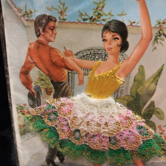 Vintage Postcards Featuring Flamenco Dancers 4 X