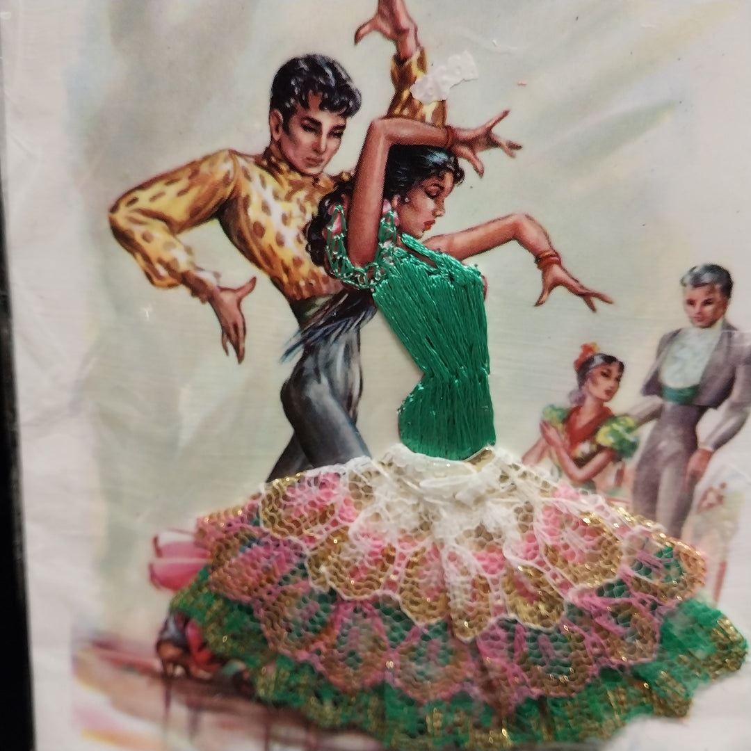 Vintage Postcards Featuring Flamenco Dancers 4 X