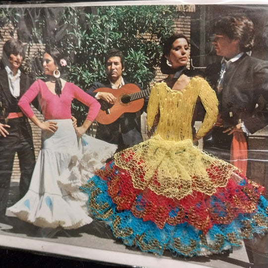 Vintage Postcards Featuring Flamenco Dancers 4 X