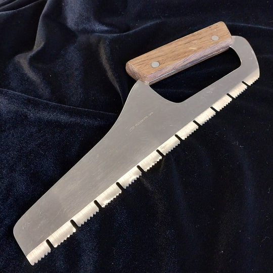Vintage YAX Stainless Steel Frozen Meat Saw  made In Japan