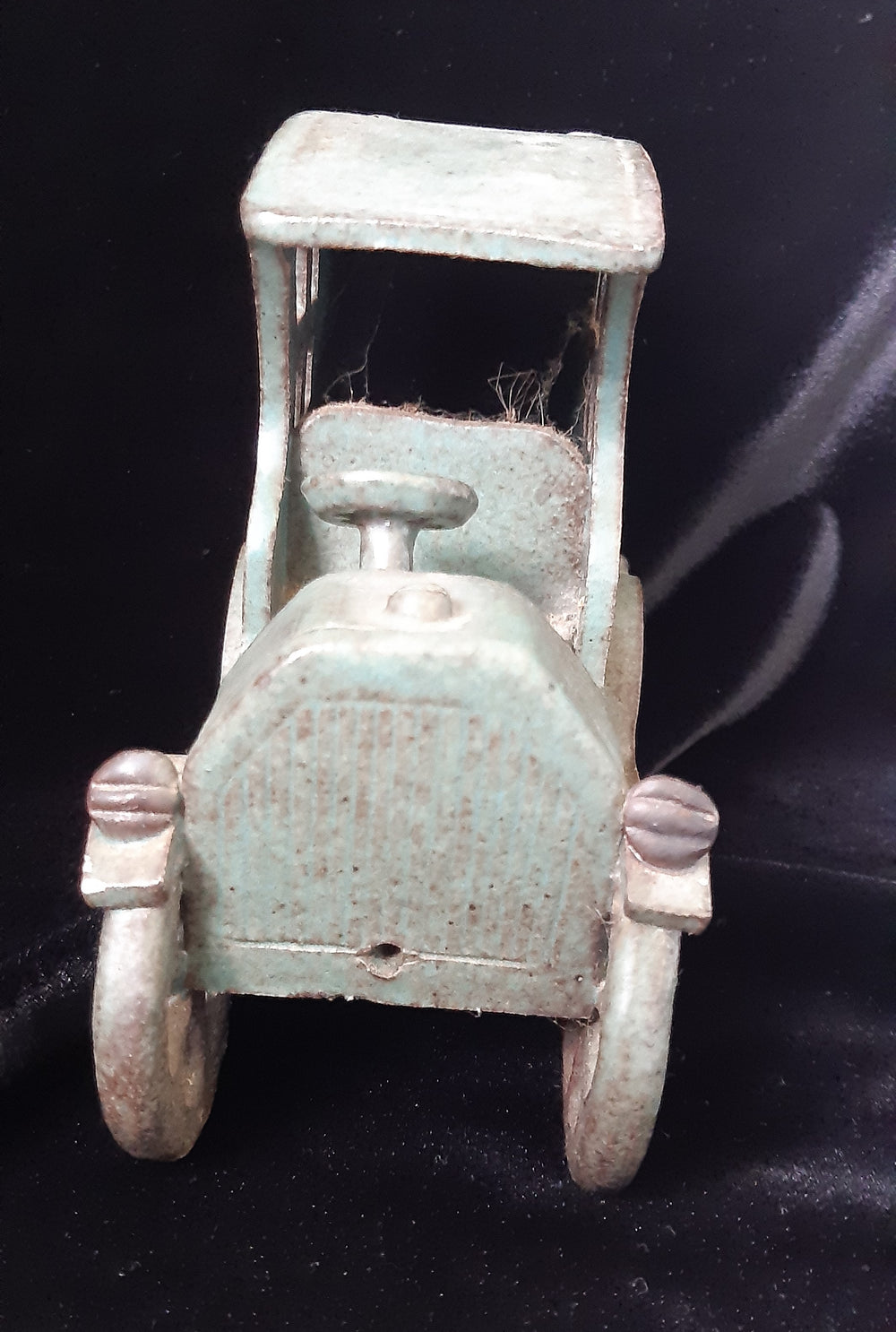 Hand made pottery Vintage car