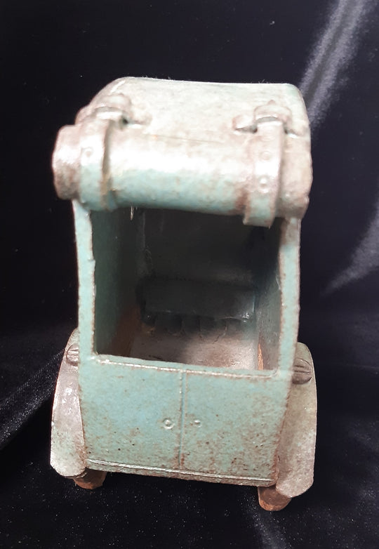 Hand made pottery Vintage car