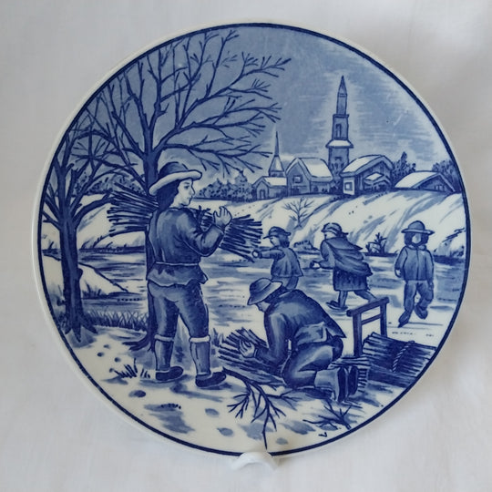 Royal Delft Gathering On The Farm Plate 19cm  #3