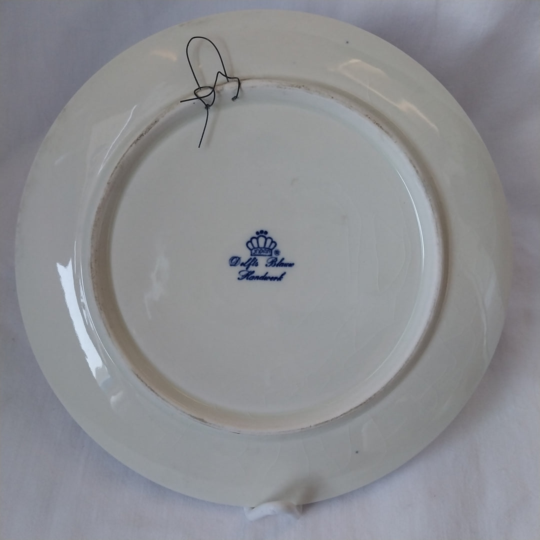 Royal Delft Dutch Countryside Scene Plate 19cm # 2