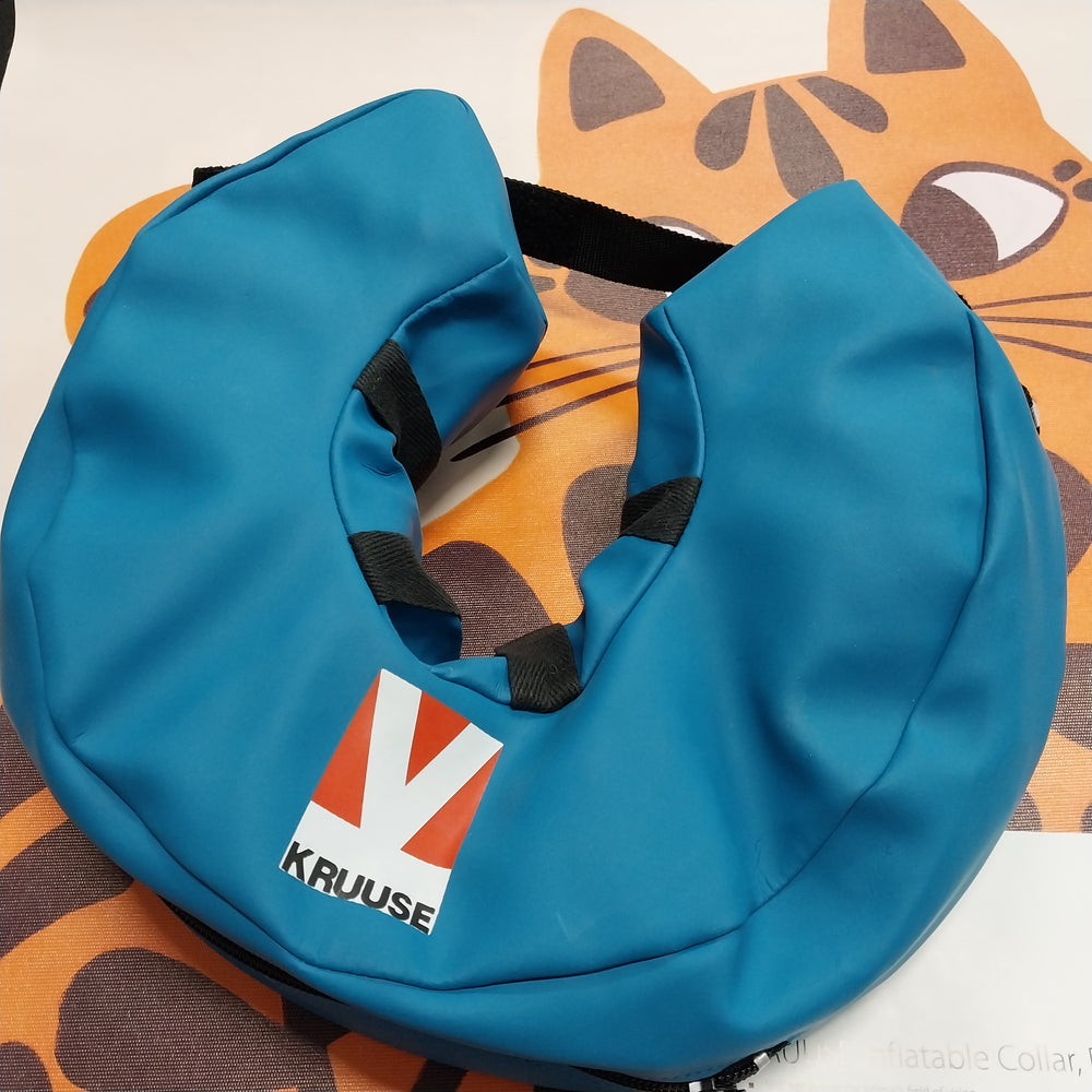 KRUUSE Inflatable Dog Collar , Post Operative Size M