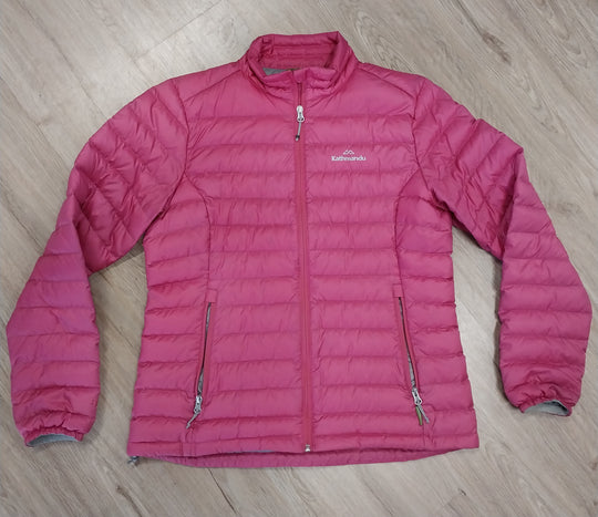 Kathmandu Puffer Jacket Duck Down 550 Size 14