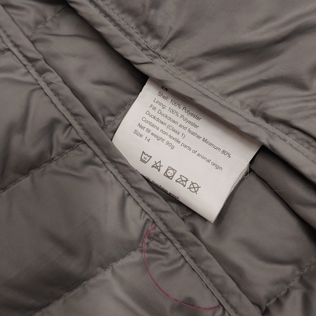 Kathmandu Puffer Jacket Duck Down 550 Size 14