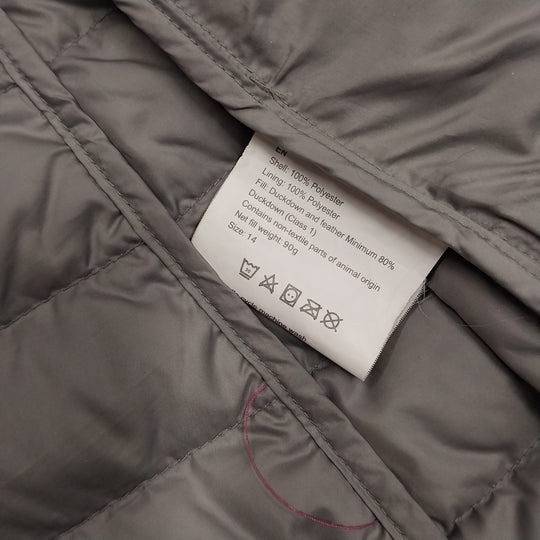 Kathmandu Puffer Jacket Duck Down 550 Size 14