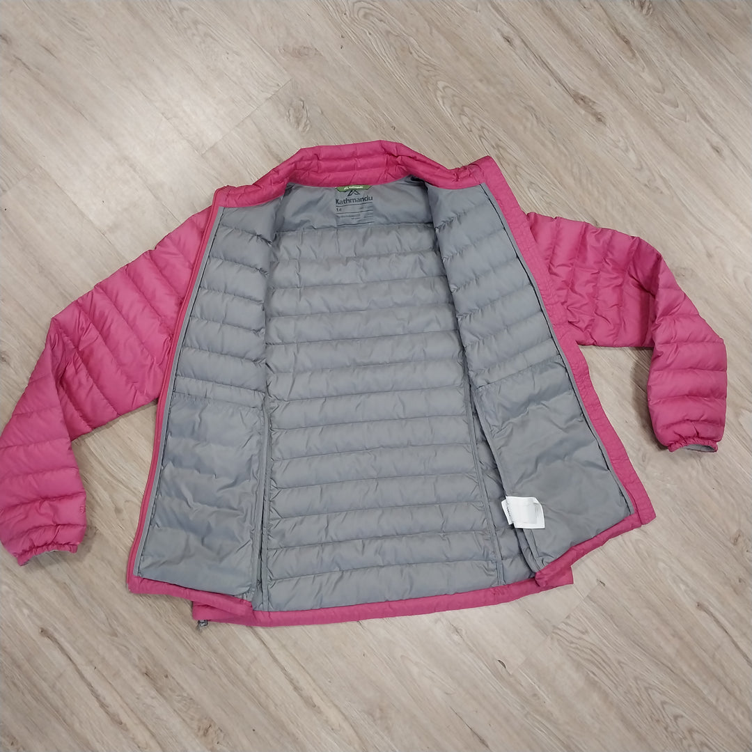 Kathmandu Puffer Jacket Duck Down 550 Size 14