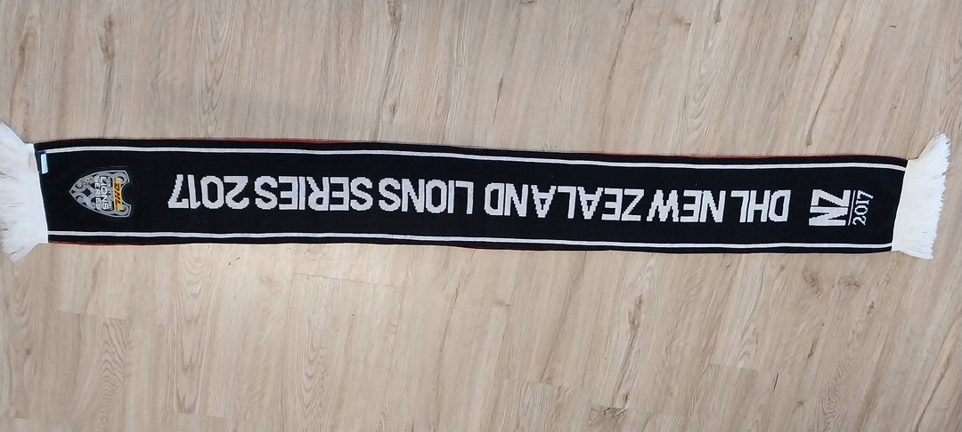 Lions Tour Half Black/White  Half Red Scarf  2017