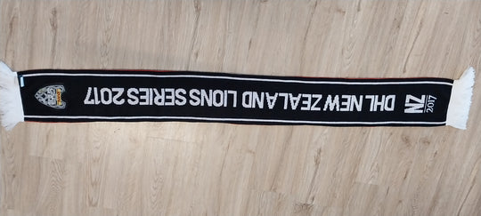 Lions Tour Half Black/White  Half Red Scarf  2017