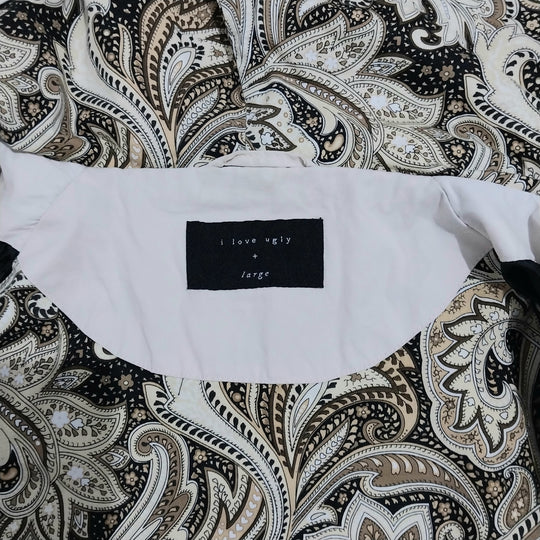 I Love Ugly Hooded Jacket Size L