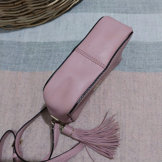 Kate Spade Crossbody Bag Dusky Pink Leather