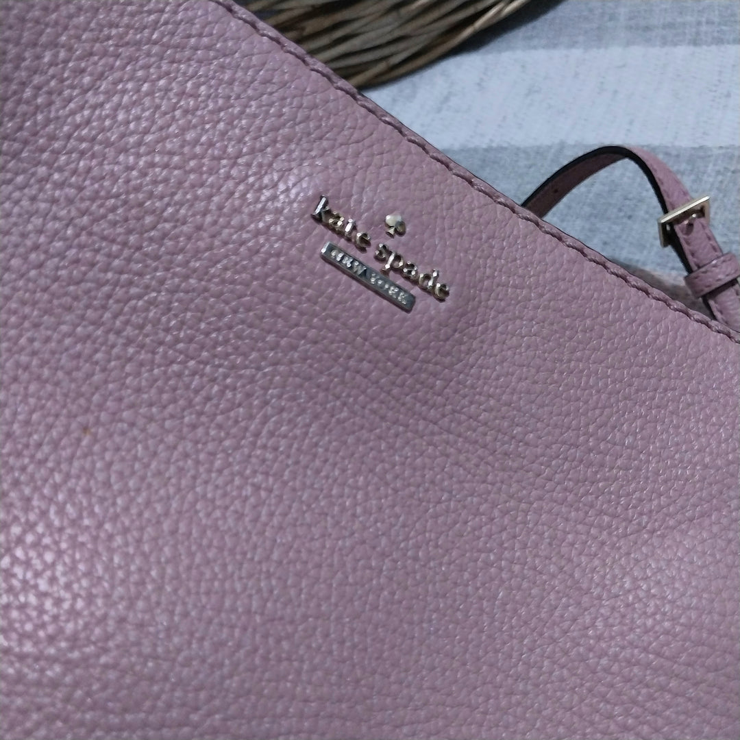 Kate Spade Crossbody Bag Dusky Pink Leather