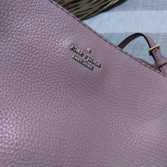 Kate Spade Crossbody Bag Dusky Pink Leather