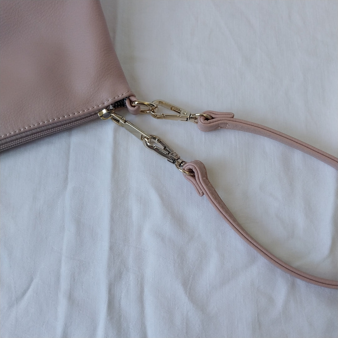 Louenhide Handbag/Wristlet Pink Vegan Leather