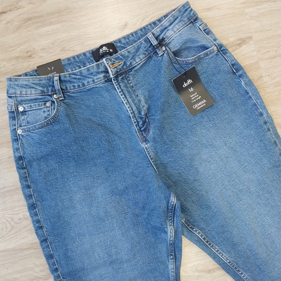 Dottie Gemma Girlfriend Jeans Size 16 BNWT