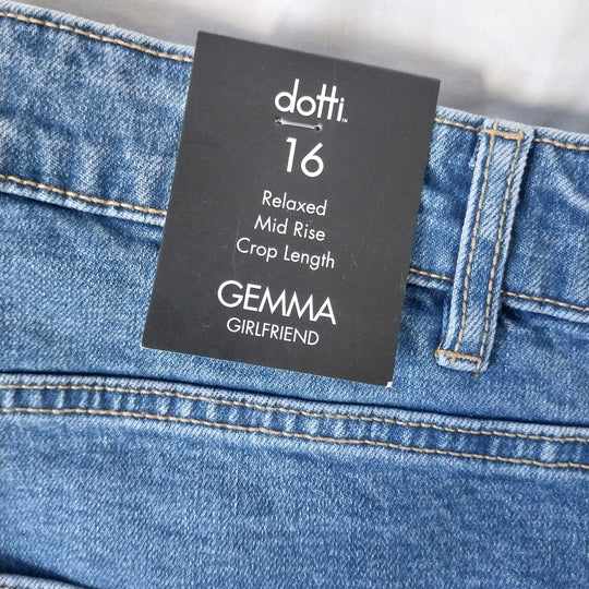 Dottie Gemma Girlfriend Jeans Size 16 BNWT