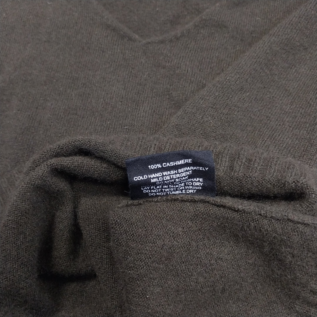 Marle NZ Cashmere Jumper Size 8 Deep Green