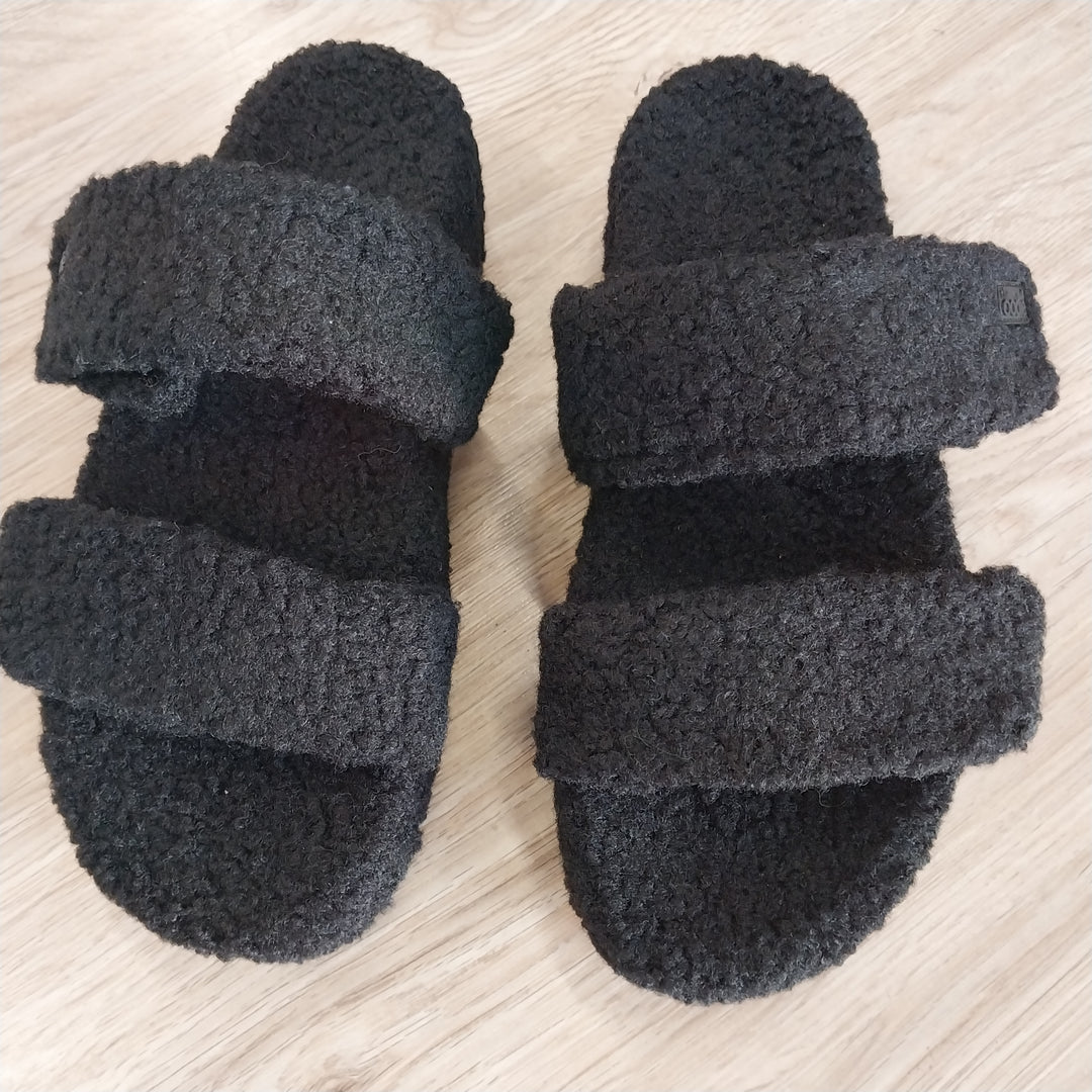 the oodie Sherpa Platform As New size 38-39 Black