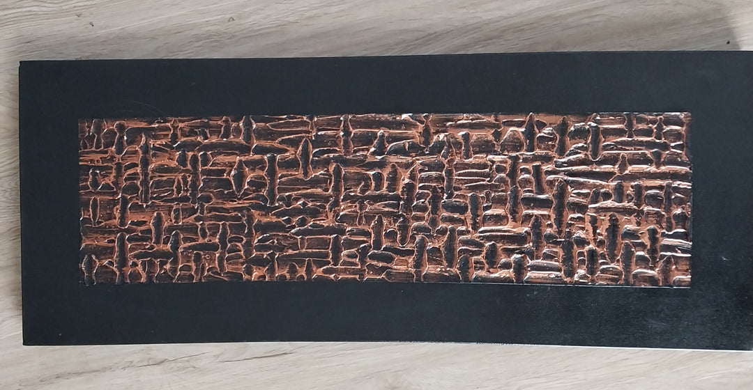 Contemporary Copper Look Art Work