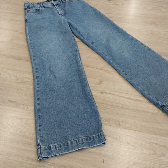 Among The Brave Wide Leg-High Waist Jeans Size 12