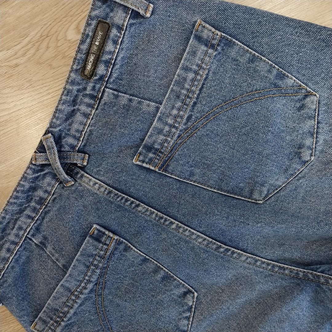 Among The Brave Wide Leg-High Waist Jeans Size 12