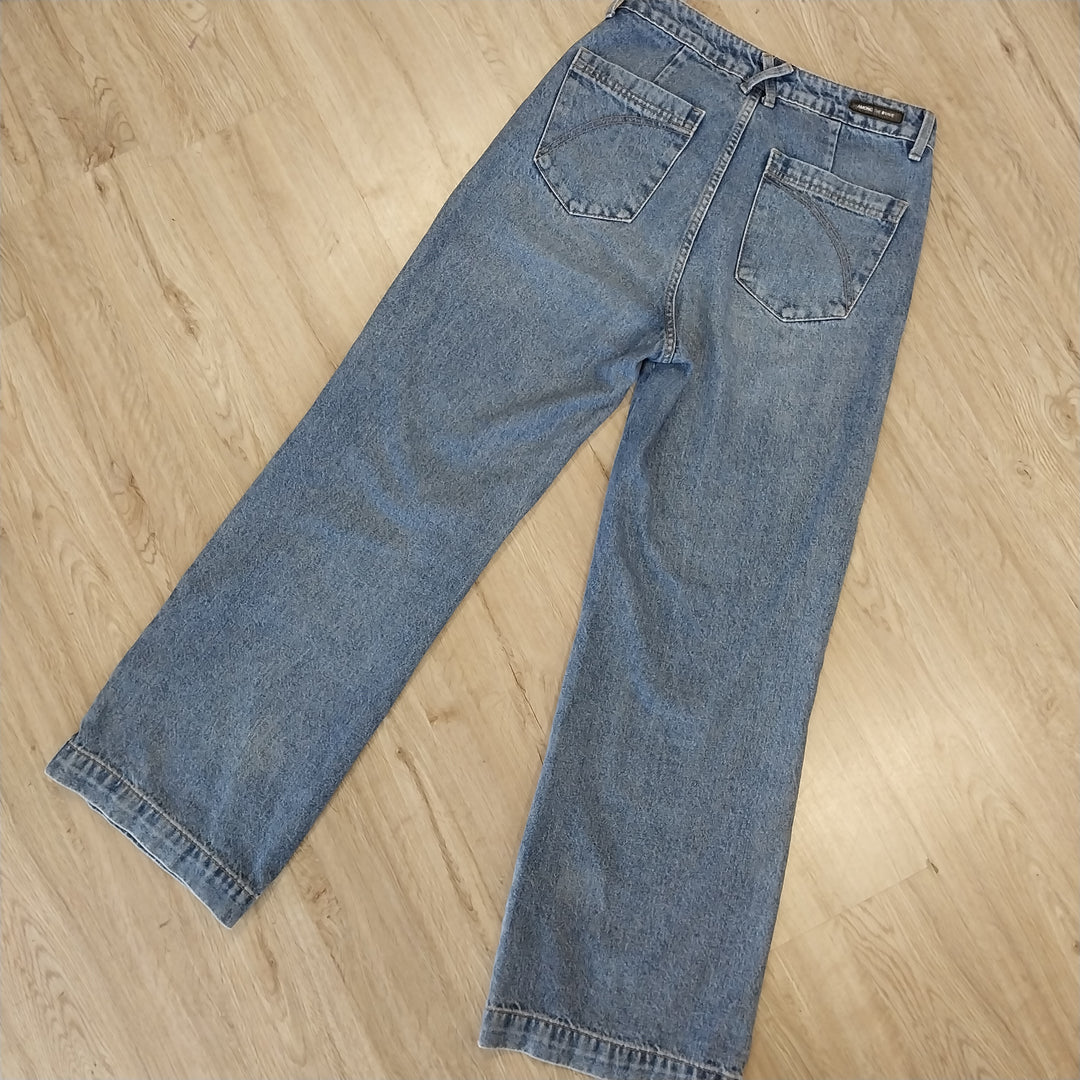 Among The Brave Wide Leg-High Waist Jeans Size 12