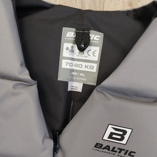 Baltic Brand Lifejackets Sweden, Buoyancy Vest -BNWT- 70 -90 Kg