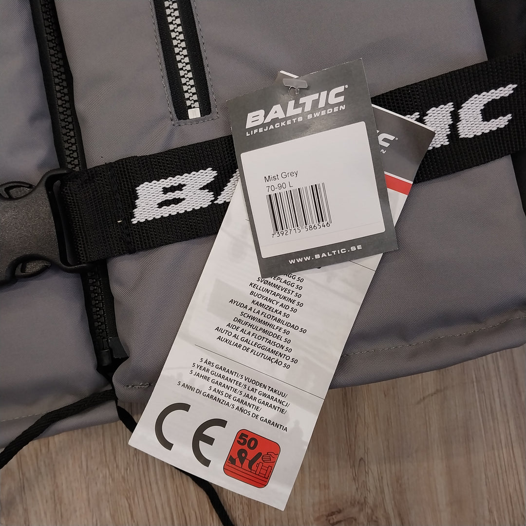Baltic Brand Lifejackets Sweden, Buoyancy Vest -BNWT- 70 -90 Kg