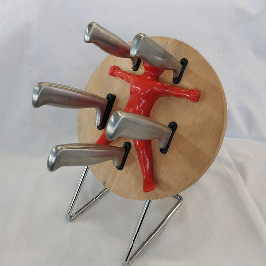 Novelty Knife Throwing-  Knife Block Set