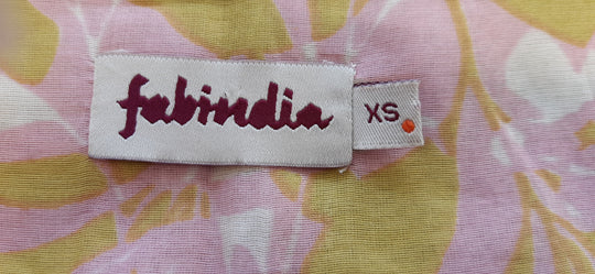 fabindia summer dress size XS