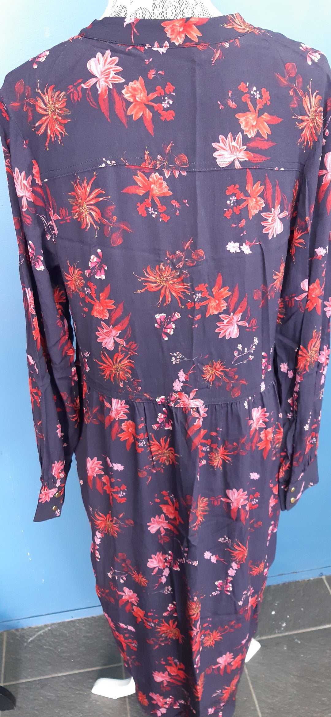 Chalk boho maxi Dress size 10 with pockets