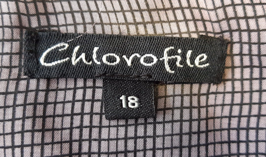 Chlorofile dress/long top with drop sides size 18