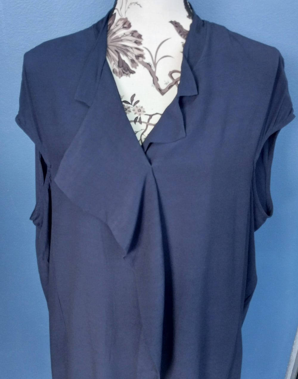 ELK Dress in Navy Blue Size S/M Loose Fit